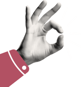 OK hand gesture